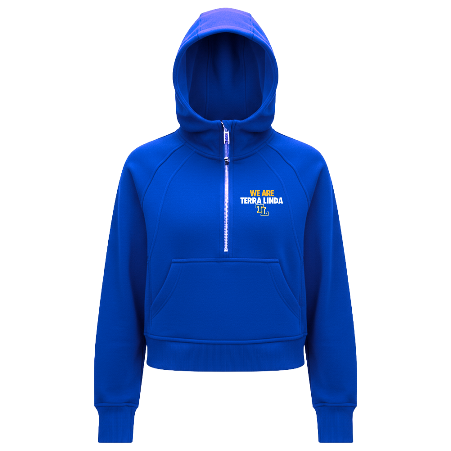 Terra Linda Trojans <span class="pdp-name-mascot">Terra Linda Trojans</span> lululemon Women's Scuba Oversized Half-Zip Hoodie