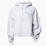 READING SENIOR HIGH SCHOOL BLUE DEVILS <span class="pdp-name-mascot">READING BLUE DEVILS</span> lululemon Women's Scuba Oversized Half-Zip Hoodie Front Thumbnail