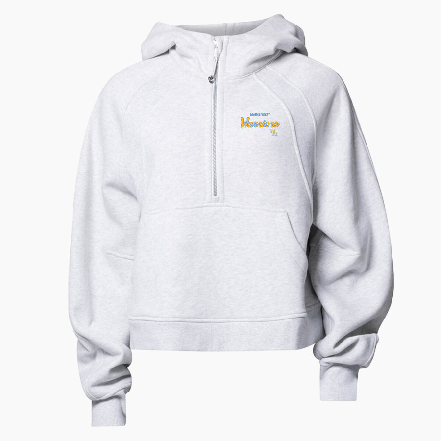 Maine West Warriors <span class="pdp-name-mascot">Maine West High School Warriors</span> lululemon Women's Scuba Oversized Half-Zip Hoodie