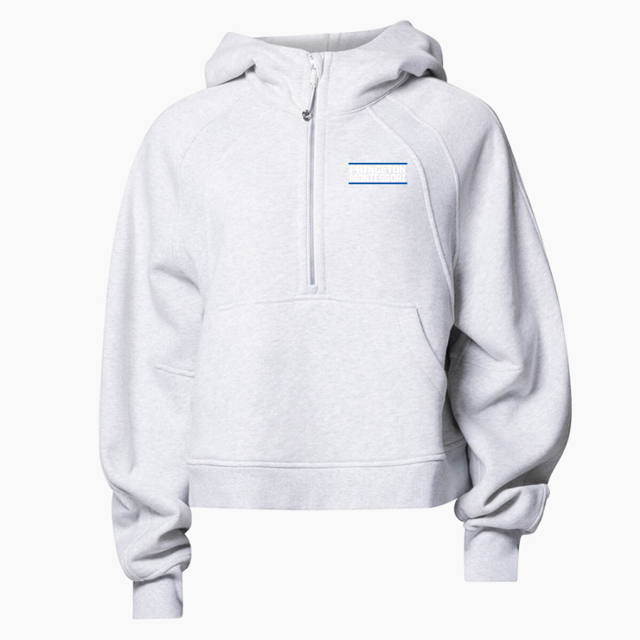 Princeton Montessori School <span class="pdp-name-mascot">Princeton Montessori Deer</span> lululemon Women's Scuba Oversized Half-Zip Hoodie