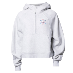 Big League Bat & Barrel Bat & Barrel <span class="pdp-name-mascot">Big League Bat & Barrel</span> lululemon Women's Scuba Oversized Half-Zip Hoodie Front Thumbnail