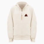 Grind4fitness Athletics Inc. Athletics <span class="pdp-name-mascot">Grind4fitness Athletics Inc. Athletics</span> lululemon Women's Scuba Oversized Funnel Neck Half Zip Long Front Thumbnail