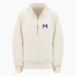 Panther Locker Spirit Wear Store lululemon Women's Scuba Oversized Funnel Neck Half Zip Long Front Thumbnail