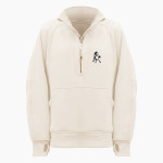BRIMLEY HIGH SCHOOL BAYS <span class="pdp-name-mascot">BRIMLEY BAYS</span> lululemon Women's Scuba Oversized Funnel Neck Half Zip Long Front Thumbnail