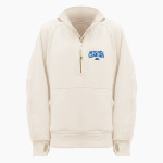 CRAFTSBURY ACADEMY CHARGERS <span class="pdp-name-mascot">CRAFTSBURY ACADEMY CHARGERS</span> lululemon Women's Scuba Oversized Funnel Neck Half Zip Long Front Thumbnail