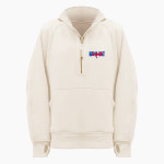 Macon East Knights <span class="pdp-name-mascot">Macon East Knights</span> lululemon Women's Scuba Oversized Funnel Neck Half Zip Long Front Thumbnail