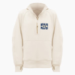 HIDALGO EARLY COLLEGE HIGH SCHOOL PIRATES <span class="pdp-name-mascot">HIDALGO EARLY COLLEGE PIRATES</span> lululemon Women's Scuba Oversized Funnel Neck Half Zip Long Front Thumbnail