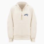 DETROIT CENTRAL HIGH SCHOOL TRAILBLAZERS <span class="pdp-name-mascot">DETROIT TRAILBLAZERS</span> lululemon Women's Scuba Oversized Funnel Neck Half Zip Long Front Thumbnail
