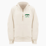 EVERGREEN PARK HIGH SCHOOL MUSTANGS <span class="pdp-name-mascot">EVERGREEN PARK MUSTANGS</span> lululemon Women's Scuba Oversized Funnel Neck Half Zip Long Front Thumbnail
