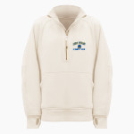 IDEA Hardy IDEA Hardy <span class="pdp-name-mascot">IDEA Hardy</span> lululemon Women's Scuba Oversized Funnel Neck Half Zip Long Front Thumbnail