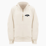 WALTER WELLBORN HIGH SCHOOL PANTHERS <span class="pdp-name-mascot">WALTER H WELLBORN PANTHERS</span> lululemon Women's Scuba Oversized Funnel Neck Half Zip Long Front Thumbnail