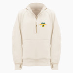 Head-Royce Jayhawks <span class="pdp-name-mascot">Head-Royce Jayhawks</span> lululemon Women's Scuba Oversized Funnel Neck Half Zip Long Front Thumbnail