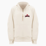 Milford Eagles <span class="pdp-name-mascot">Milford Eagles</span> lululemon Women's Scuba Oversized Funnel Neck Half Zip Long Front Thumbnail