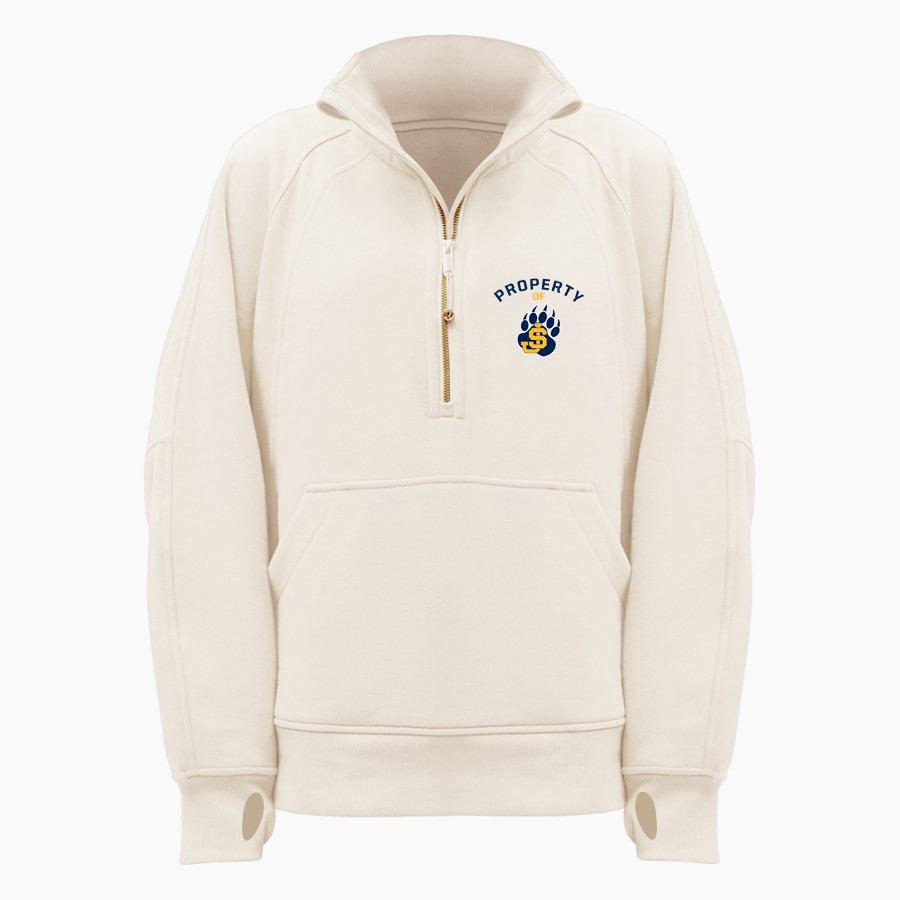SAINT JOSEPH HIGH SCHOOL BRUINS <span class="pdp-name-mascot">SAINT JOSEPH BRUINS</span> lululemon Women's Scuba Oversized Funnel Neck Half Zip Long