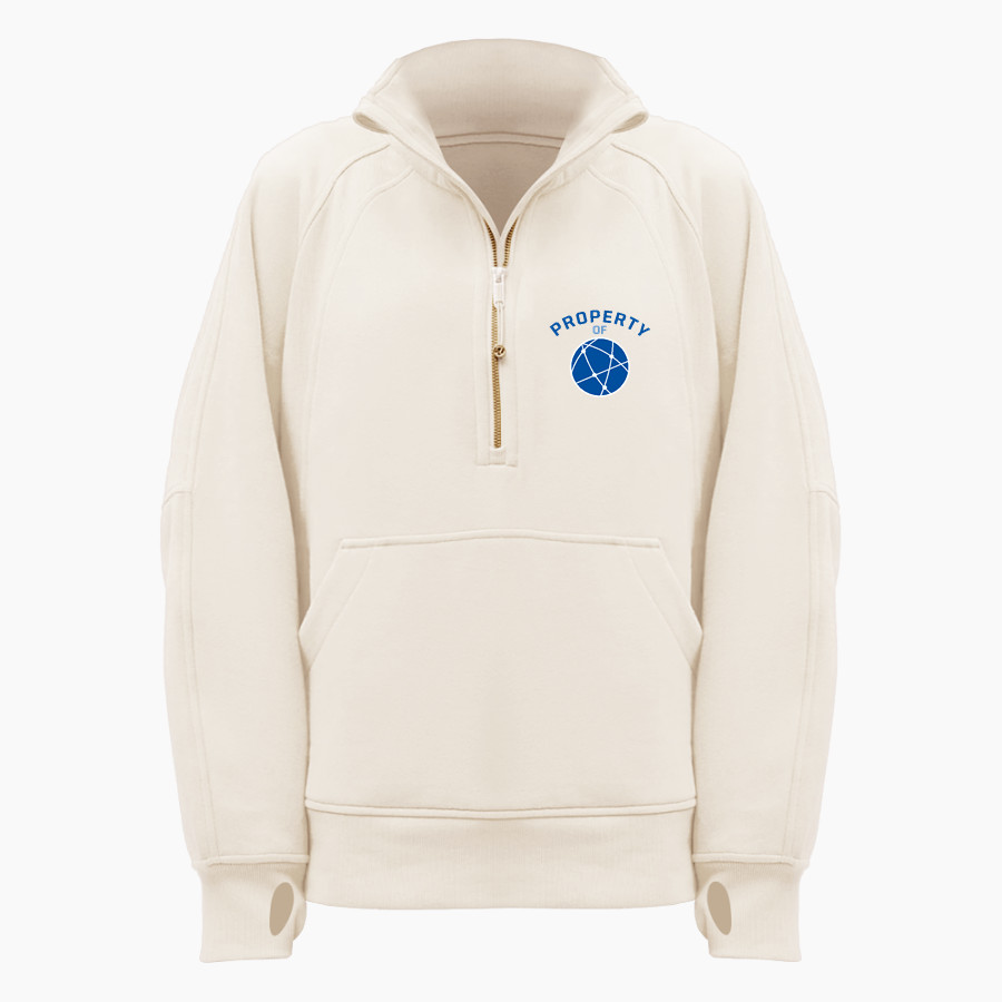 TST BOCES TST BOCES <span class="pdp-name-mascot">Tompkins-Seneca-Tioga Board of Cooperative Educational Services</span> lululemon Women's Scuba Oversized Funnel Neck Half Zip Long