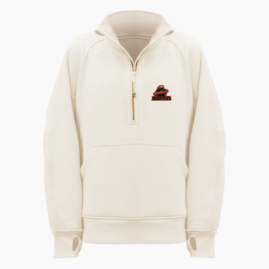 Grind4fitness Athletics Inc. Athletics <span class="pdp-name-mascot">Grind4fitness Athletics Inc. Athletics</span> lululemon Women's Scuba Oversized Funnel Neck Half Zip Long