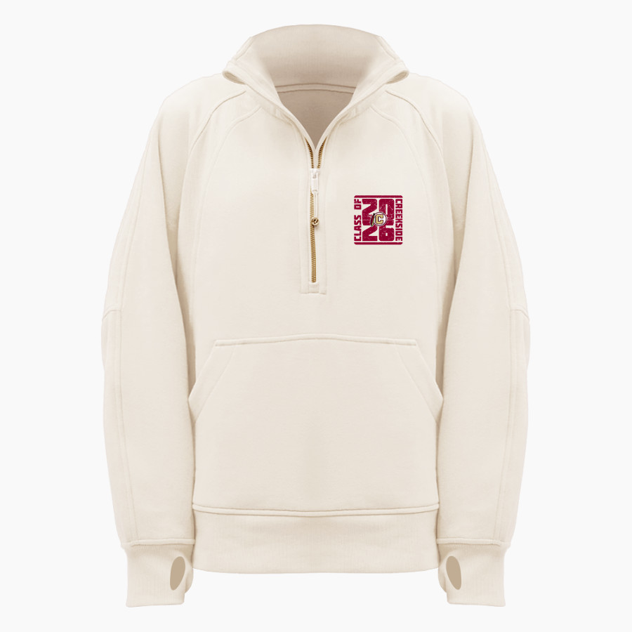 Creekside Seminoles <span class="pdp-name-mascot">Creekside Seminoles</span> lululemon Women's Scuba Oversized Funnel Neck Half Zip Long