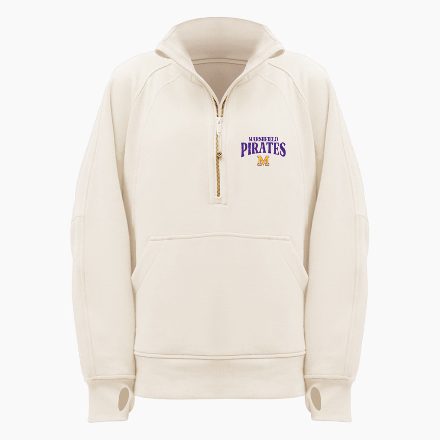 Marshfield Pirates <span class="pdp-name-mascot">Marshfield Pirates</span> lululemon Women's Scuba Oversized Funnel Neck Half Zip Long