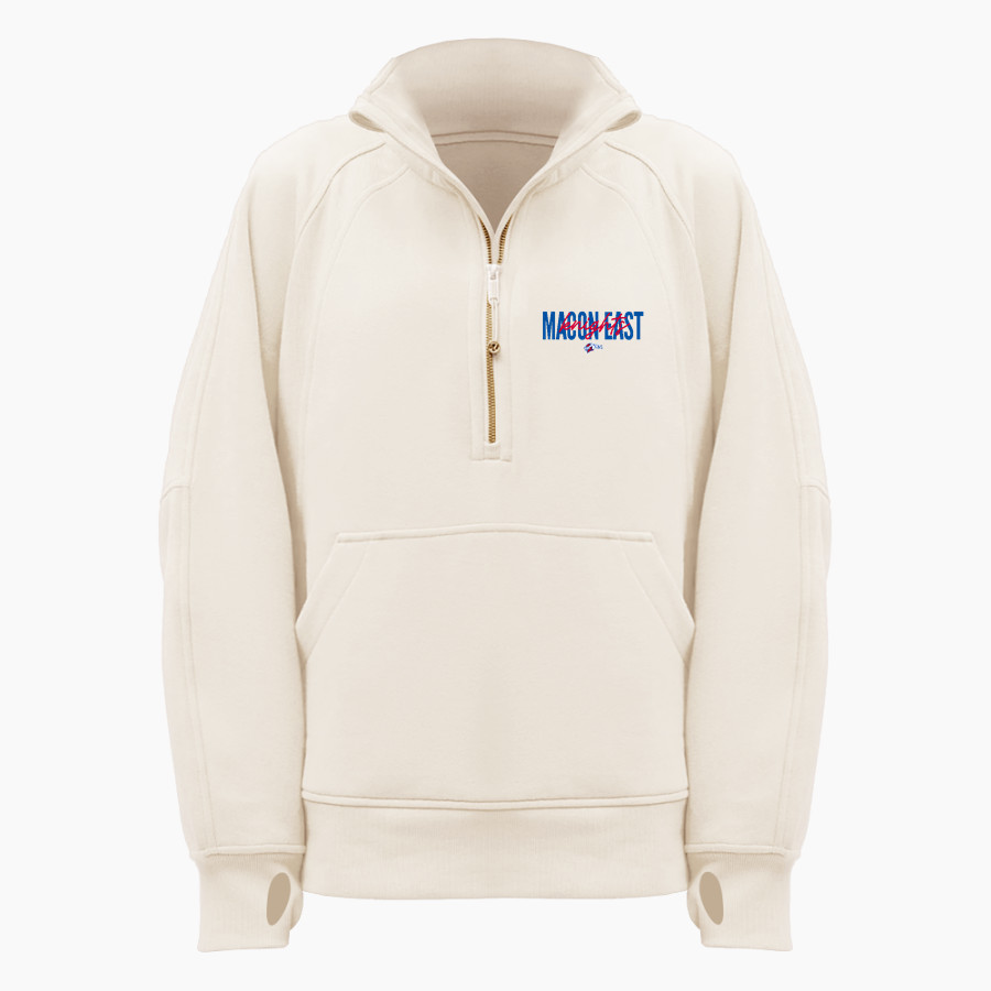 Macon East Knights <span class="pdp-name-mascot">Macon East Knights</span> lululemon Women's Scuba Oversized Funnel Neck Half Zip Long