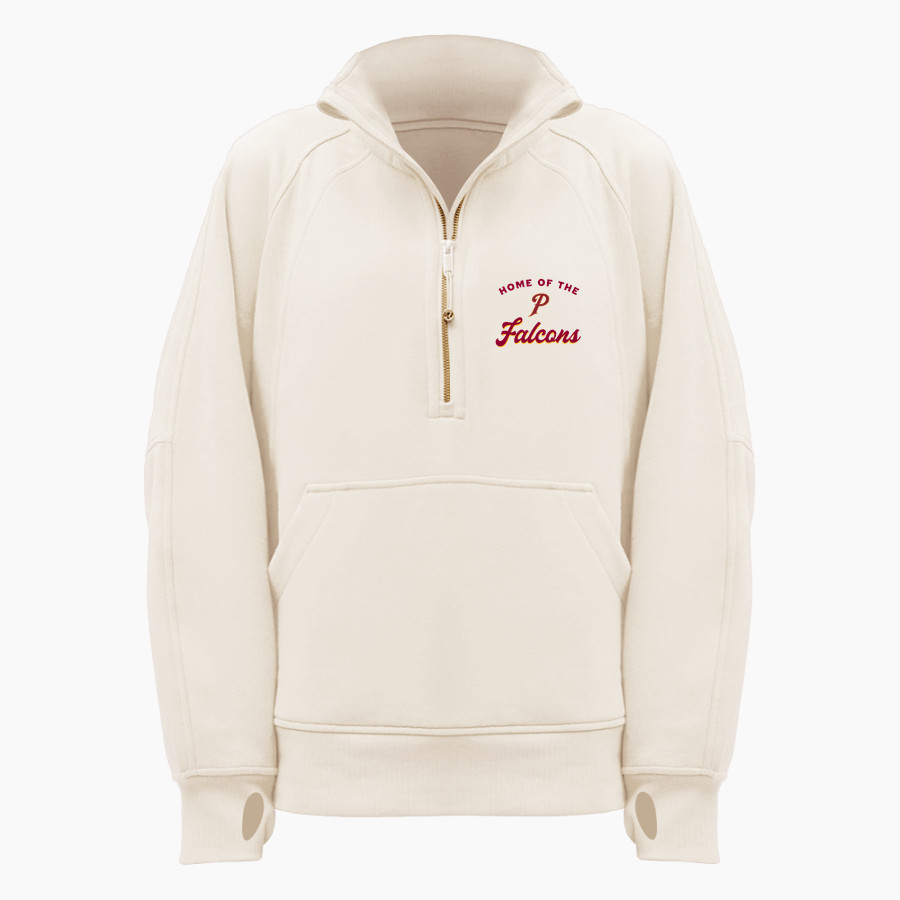 Prairie Falcons <span class="pdp-name-mascot">Prairie Falcons</span> lululemon Women's Scuba Oversized Funnel Neck Half Zip Long