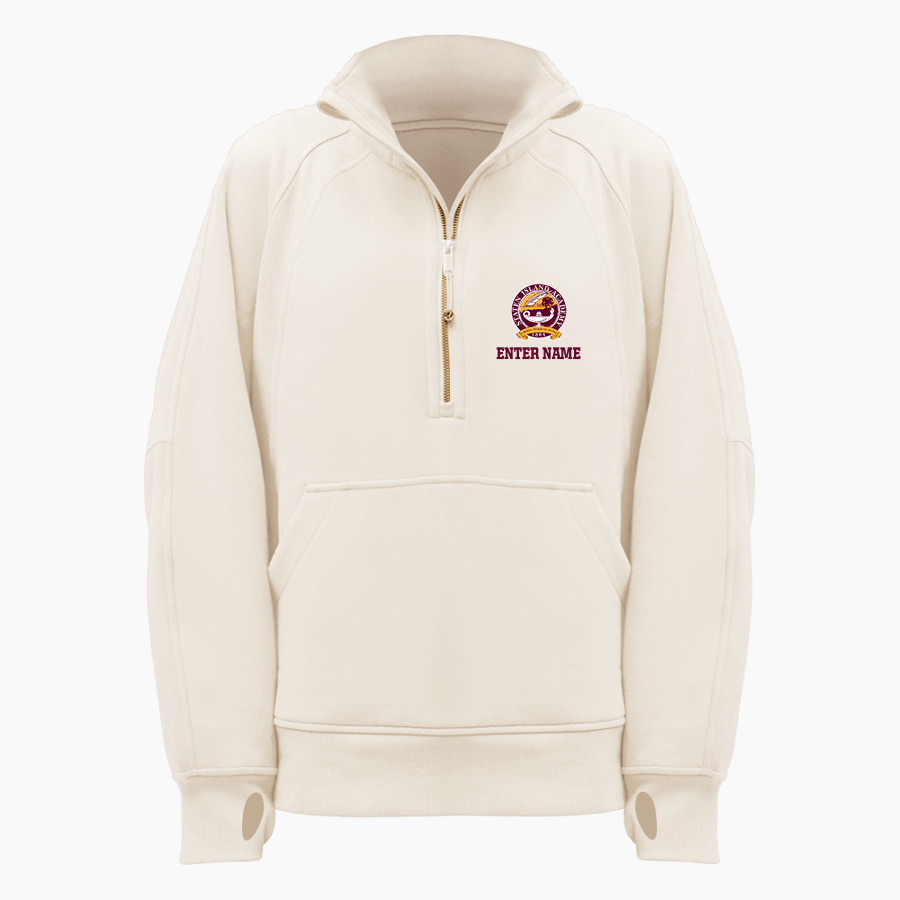 STATEN ISLAND ACADEMY The Official Store of the Tigers lululemon Women's Scuba Oversized Funnel Neck Half Zip