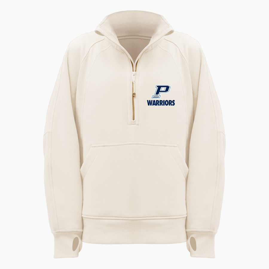 PUEBLO HIGH SCHOOL WARRIORS <span class="pdp-name-mascot">PUEBLO MAGNET WARRIORS</span> lululemon Women's Scuba Oversized Funnel Neck Half Zip Long