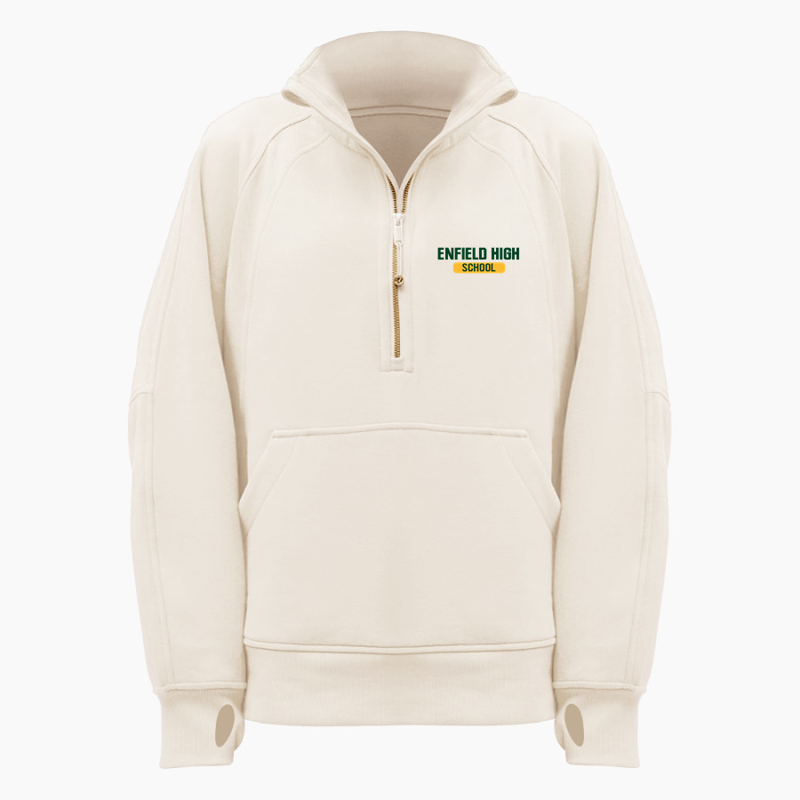 Enfield High School Eagles <span class="pdp-name-mascot">Enfield High Eagles</span> lululemon Women's Scuba Oversized Funnel Neck Half Zip Long