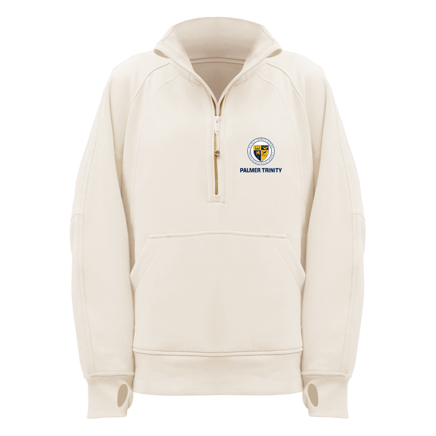 Palmer Trinity Falcons <span class="pdp-name-mascot">Palmer Trinity Falcons</span> lululemon Women's Scuba Oversized Funnel Neck Half Zip Long