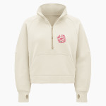 MMI PREPARATORY SCHOOL PREPPERS <span class="pdp-name-mascot">MMI PREPARATORY PREPPERS</span> lululemon Women's Scuba Oversized Funnel Neck Half Zip - Crop Front Thumbnail