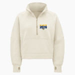 SAINT JOSEPH HIGH SCHOOL BRUINS <span class="pdp-name-mascot">SAINT JOSEPH BRUINS</span> lululemon Women's Scuba Oversized Funnel Neck Half Zip - Crop Front Thumbnail