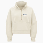 Frozen Ropes Natick Frozen Ropes Natick <span class="pdp-name-mascot">Frozen Ropes</span> lululemon Women's Scuba Oversized Funnel Neck Half Zip - Crop Front Thumbnail