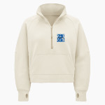 TST BOCES TST BOCES <span class="pdp-name-mascot">Tompkins-Seneca-Tioga Board of Cooperative Educational Services</span> lululemon Women's Scuba Oversized Funnel Neck Half Zip - Crop Front Thumbnail