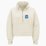 Susquehanna Sabers <span class="pdp-name-mascot">Susquehanna Community High School Sabers</span> lululemon Women's Scuba Oversized Funnel Neck Half Zip - Crop Front Thumbnail
