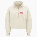 FARMINGTON HIGH SCHOOL CARDINALS <span class="pdp-name-mascot">FARMINGTON CARDINALS</span> lululemon Women's Scuba Oversized Funnel Neck Half Zip - Crop Front Thumbnail