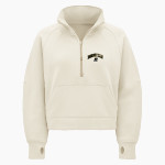 Boonville Pioneers <span class="pdp-name-mascot">Boonville Pioneers</span> lululemon Women's Scuba Oversized Funnel Neck Half Zip - Crop Front Thumbnail