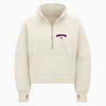Medford Tech Jaguars lululemon Women's Scuba Oversized Funnel Neck Half Zip - Crop Front Thumbnail