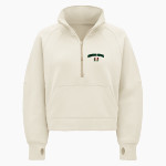 NYC Police Athletic League Online Store <span class="pdp-name-mascot">New York City PAL</span> lululemon Women's Scuba Oversized Funnel Neck Half Zip - Crop Front Thumbnail