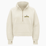 TRUMANN HIGH SCHOOL WILDCATS <span class="pdp-name-mascot">TRUMANN WILDCATS</span> lululemon Women's Scuba Oversized Funnel Neck Half Zip - Crop Front Thumbnail