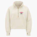 Valley Lutheran Flames <span class="pdp-name-mascot">Valley Lutheran High School Flames</span> lululemon Women's Scuba Oversized Funnel Neck Half Zip - Crop Front Thumbnail