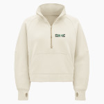 Holy Rosary Academy Knights <span class="pdp-name-mascot">Holy Rosary Academy Knights</span> lululemon Women's Scuba Oversized Funnel Neck Half Zip - Crop Front Thumbnail