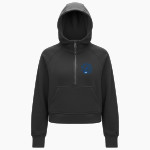 Utah Elevate Lacrosse Elevate <span class="pdp-name-mascot">Utah Elevate Lacrosse</span> lululemon Women's Scuba Oversized Half-Zip Hoodie Front Thumbnail