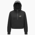 YES PREP EISENHOWER EAGLES <span class="pdp-name-mascot">YES PREP EISENHOWER EAGLES</span> lululemon Women's Scuba Oversized Half-Zip Hoodie Front Thumbnail