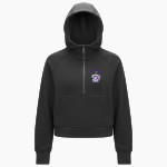 DULUTH HIGH SCHOOL WILDCATS <span class="pdp-name-mascot">DULUTH WILDCATS</span> lululemon Women's Scuba Oversized Half-Zip Hoodie Front Thumbnail