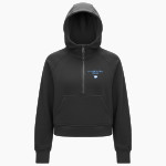 Connecticut College Camels <span class="pdp-name-mascot">Connecticut College Camels</span> lululemon Women's Scuba Oversized Half-Zip Hoodie Front Thumbnail
