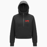 COFFEEVILLE HIGH SCHOOL PIRATES lululemon Women's Scuba Oversized Half-Zip Hoodie Front Thumbnail