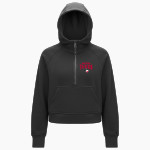 ELECTRA HIGH SCHOOL TIGERS lululemon Women's Scuba Oversized Half-Zip Hoodie Front Thumbnail