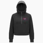 West Valley Rams Online Store <span class="pdp-name-mascot">West Valley Rams</span> lululemon Women's Scuba Oversized Half-Zip Hoodie Front Thumbnail