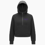 Bergman Dolphins <span class="pdp-name-mascot">Frank V. Bergman Elementary Dolphins</span> lululemon Women's Scuba Oversized Half-Zip Hoodie Front Thumbnail