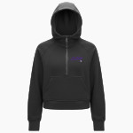 NEW ROCHELLE HIGH SCHOOL HUGUENOTS <span class="pdp-name-mascot">NEW ROCHELLE HUGUENOTS</span> lululemon Women's Scuba Oversized Half-Zip Hoodie Front Thumbnail