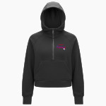 MIDLAND CHRISTIAN SCHOOL MUSTANGS <span class="pdp-name-mascot">MIDLAND MUSTANGS</span> lululemon Women's Scuba Oversized Half-Zip Hoodie Front Thumbnail